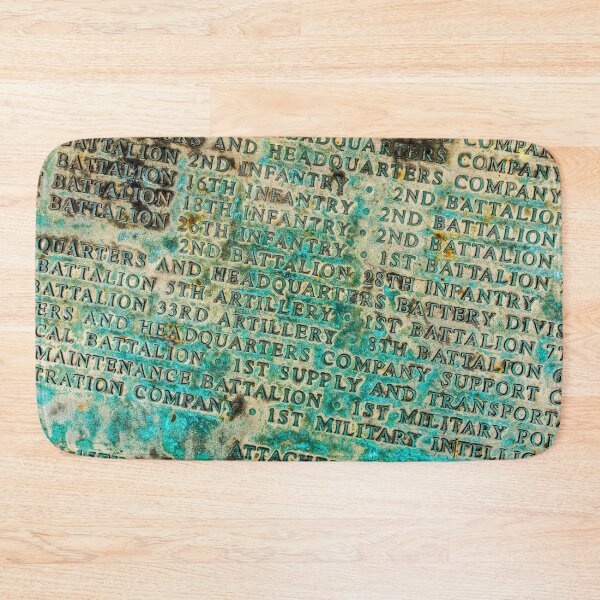 Item preview, First Infantry Division Memorial Plaque designed and sold by srgreen.