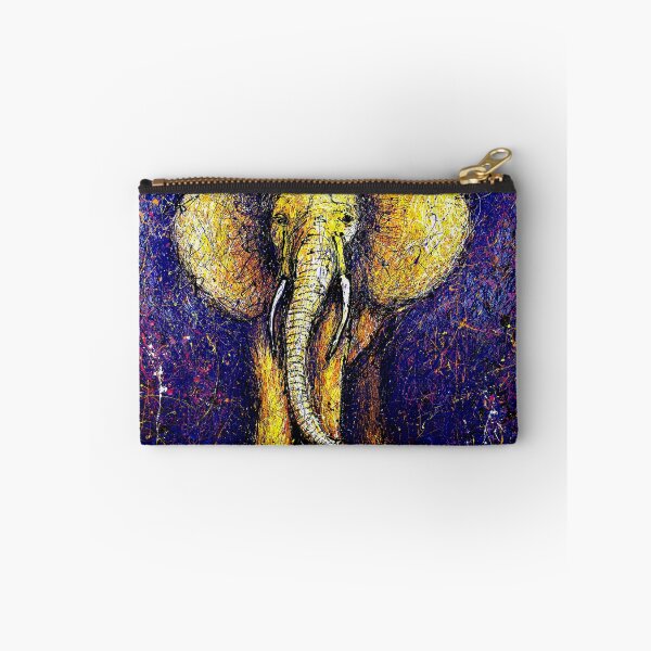 Item preview, Humble Greetings From an Elephant By ArtGuru 9010 - Drip Painting On Canvas designed and sold by Art Guru.