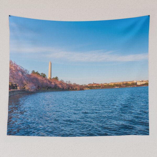 Item preview, Cherry Blossoms and Washington Monument designed and sold by srgreen.