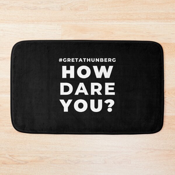 Item preview, Greta Thunberg How Dare You Save the Planet Earth Help Climate Strike Nature Future Natural Enviroement Cute Funny Gift Idea designed and sold by EpsilonEridani.