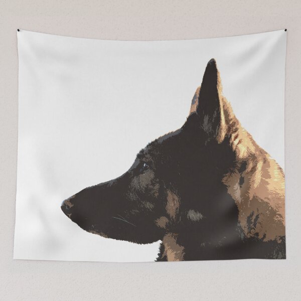 Item preview, Portrait of a German Shepherd designed and sold by StampCity.