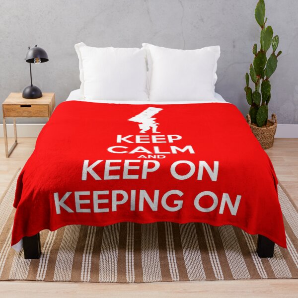 Item preview, Keep Calm Keeping On designed and sold by CCCDesign.