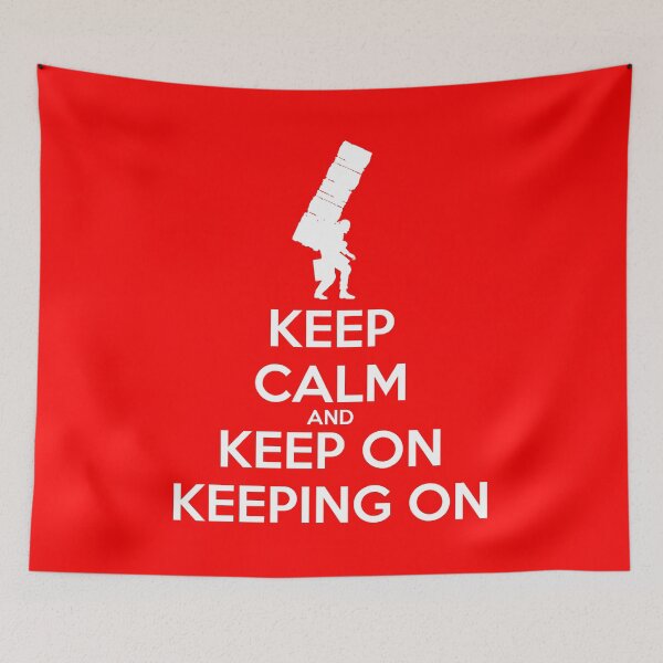 Item preview, Keep Calm Keeping On designed and sold by CCCDesign.