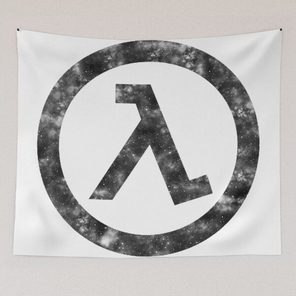 Item preview, Half-Life - Lambda Logo (Chrome Design) designed and sold by Kamurata.