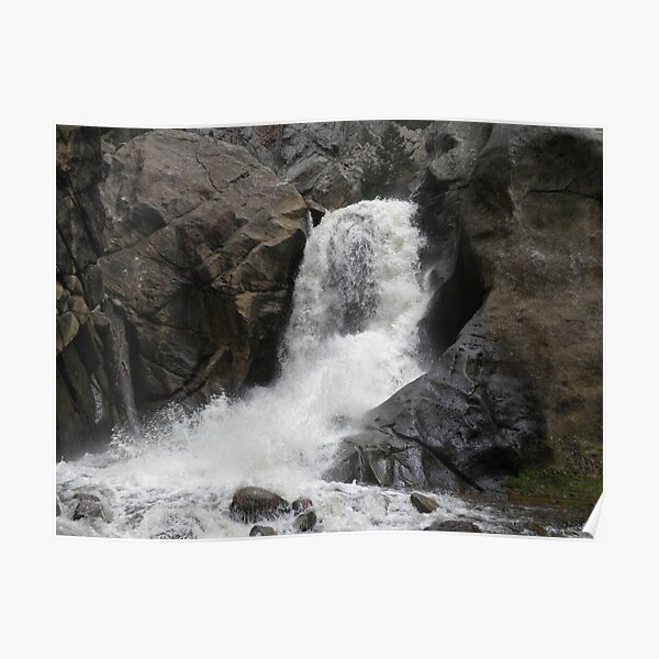 Boulder Falls Poster