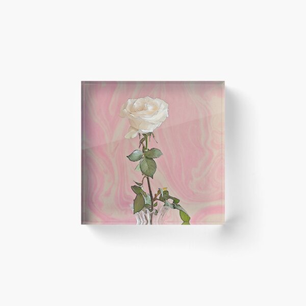Item preview, White Long Stemmed Rose designed and sold by Sandra Foster.