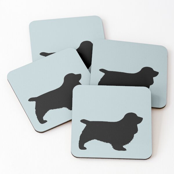 Item preview, Sussex Spaniel Silhouette(s) designed and sold by Jenn Inashvili.