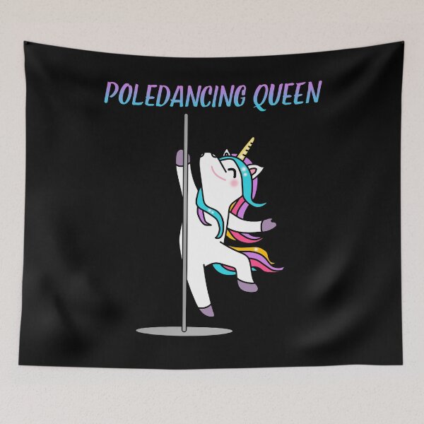 Item preview, Unicorn Pole Dancing Poledancing Queen Pole Dance Unicorn Pole Dancer designed and sold by creativebrother.