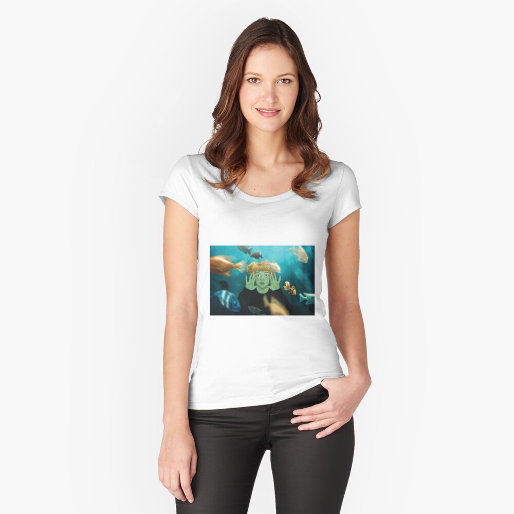 Item preview, Fitted Scoop T-Shirt designed and sold by Dreamerisa.