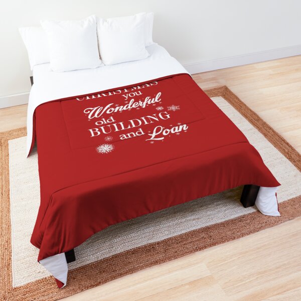 It's a Wonderful Life Building and Loan Comforter