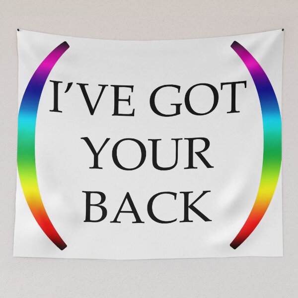 Item preview, LGBT Ally I've Got Your Back designed and sold by misssallyb.