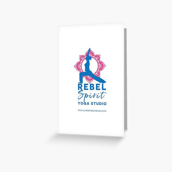 Rebel Spirit Yoga Studio Greeting Card