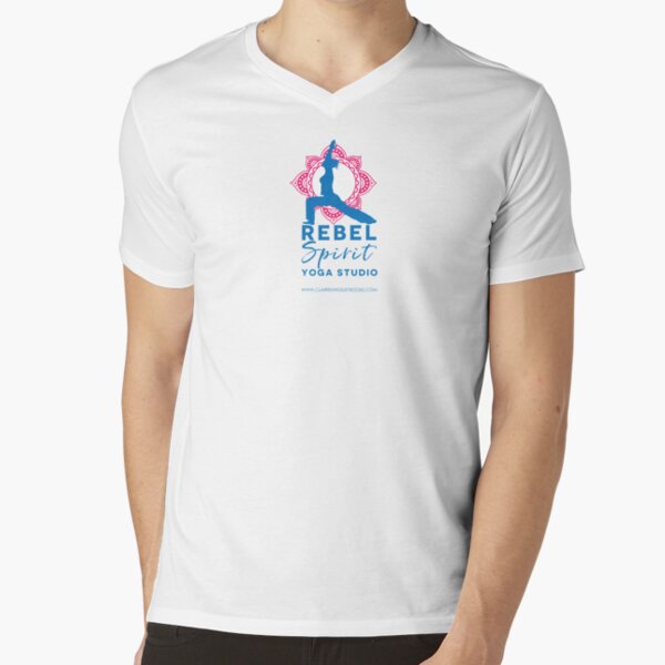 Rebel Spirit Yoga Studio V-Neck T-Shirt