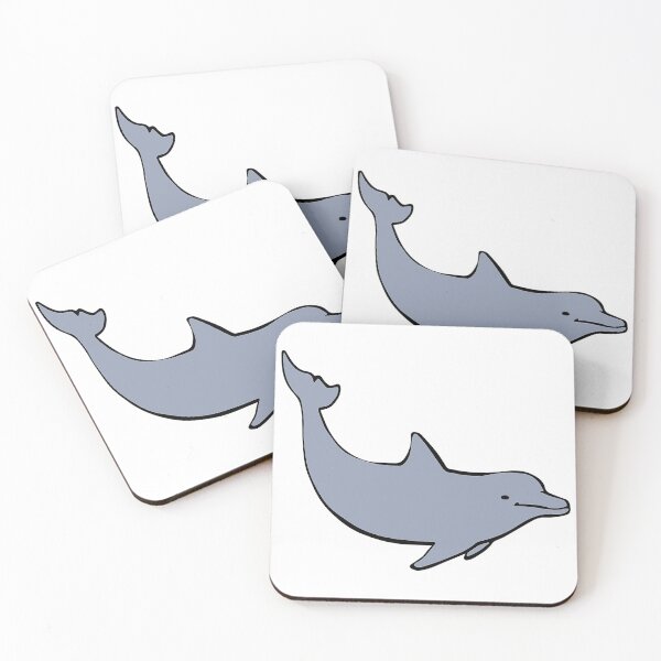 Item preview, Happy Dolphin - Grey designed and sold by Sweetie Spicy.