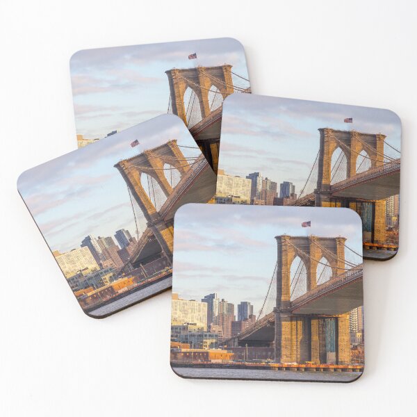 Item preview, Brooklyn Bridge at Sunset designed and sold by srgreen.