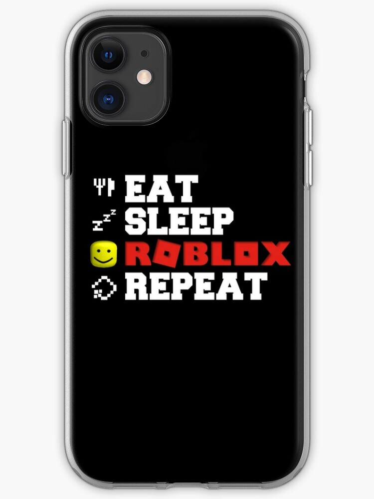 Eat Sleep Roblox Repeat Iphone Case Cover By Tarynwalk Redbubble - roblox eat sleep play repeat laptop sleeve