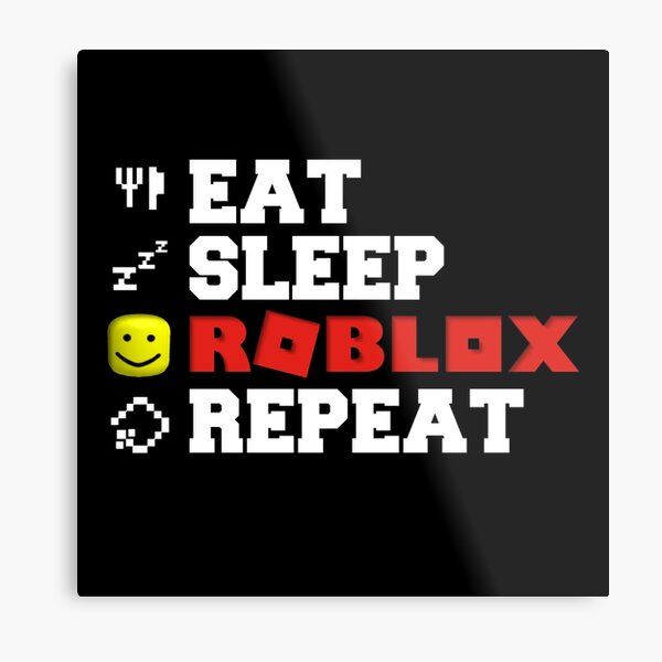 Fortnite Best Metal Prints Redbubble - the most raging roblox game roblox bepis run