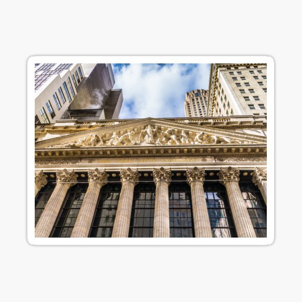 New York Stock Exchange Sticker
