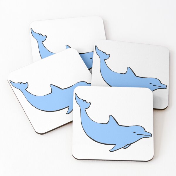 Item preview, Happy Dolphin - Blue designed and sold by Sweetie Spicy.