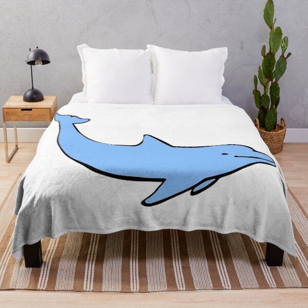 Item preview, Happy Dolphin - Blue designed and sold by Sweetie Spicy.