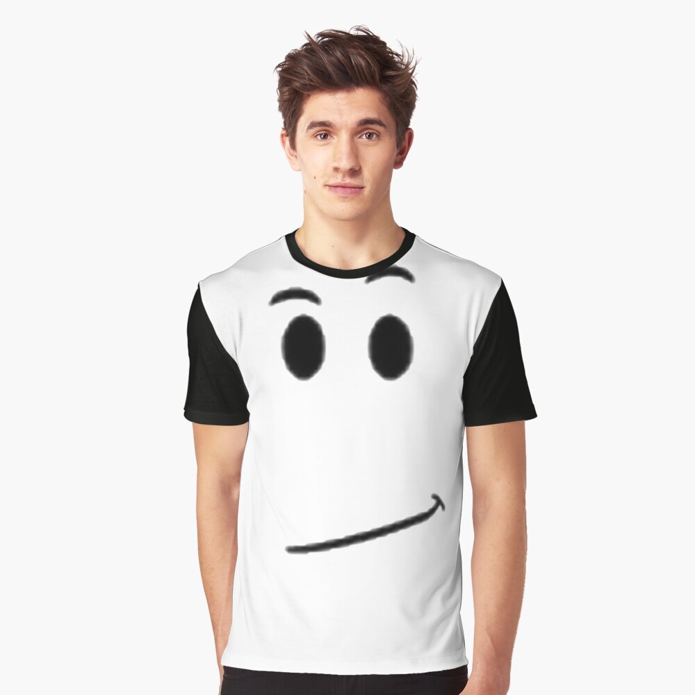 Roblox Face Avatar Smile T Shirt By Best5trading Redbubble - smile shirt roblox