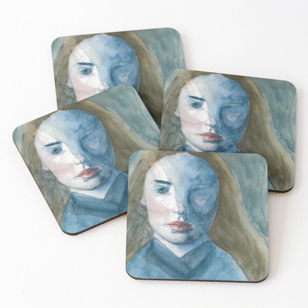 Item preview, Blurred view // Watercolour portrait designed and sold by AshleighMakes.