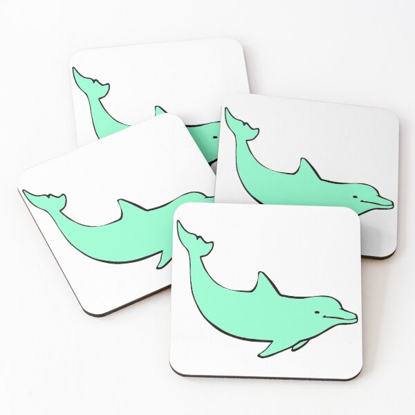 Item preview, Happy Dolphin - Green designed and sold by Sweetie Spicy.