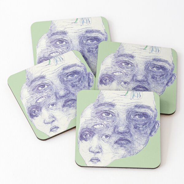 Item preview, morphed faced with flower designed and sold by dianalea.