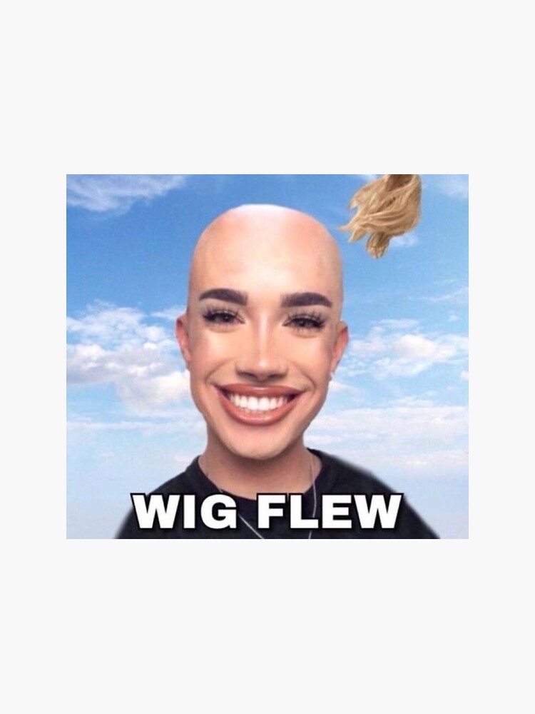 wig flew Sticker