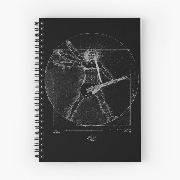 Item preview, Vitruvian Guitarist - Leonardo da Vinci designed and sold by Delta12Designs.