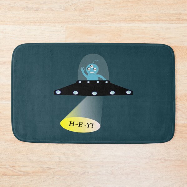 Item preview, Blue extraterrestial Hey designed and sold by SmileMiau.