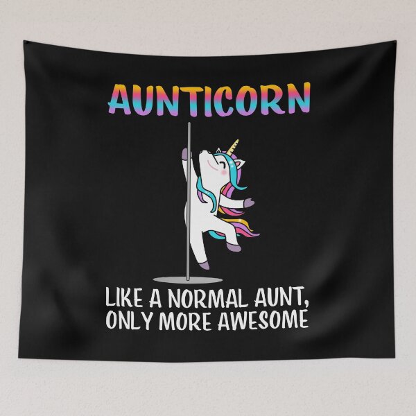 Item preview, Aunticorn Pole Dancing Poledancing Queen Aunti corn Pole Dance Unicorn Pole Dancer designed and sold by creativebrother.