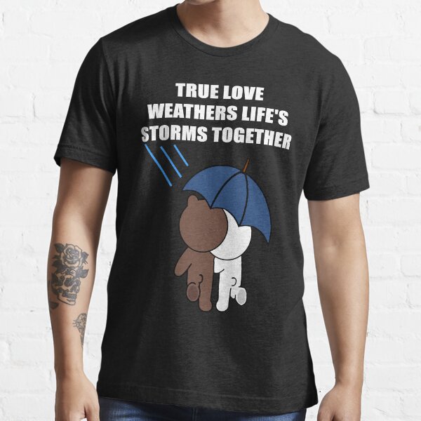 Lindo oso pardo y las tormentas de la vida de Cony Camiseta esencial