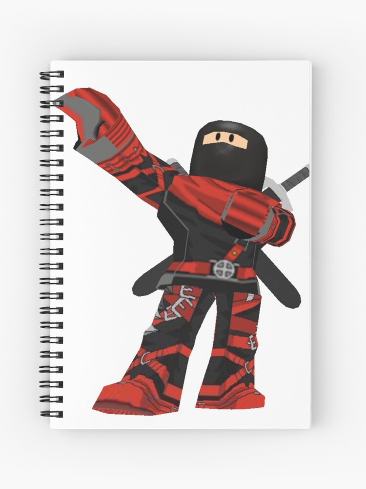 Cuaderno De Espiral Asesino Ninja Roblox De Best5trading Redbubble - cuadernos de espiral roblox juego redbubble