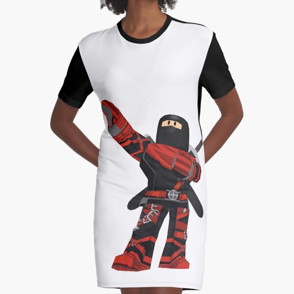 Ninja Suit Dresses Redbubble - black roblox ninja t shirt