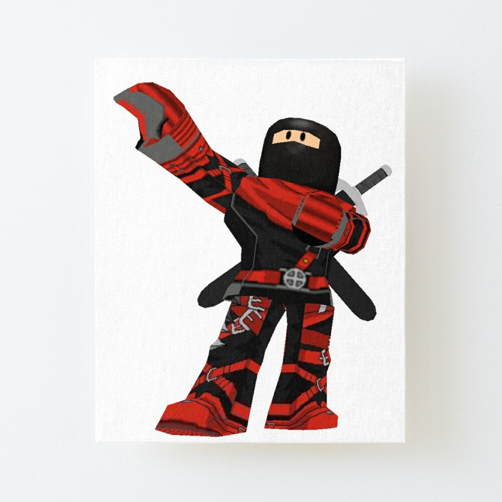 Roblox Ninja Assassin Art Board Print By Best5trading Redbubble