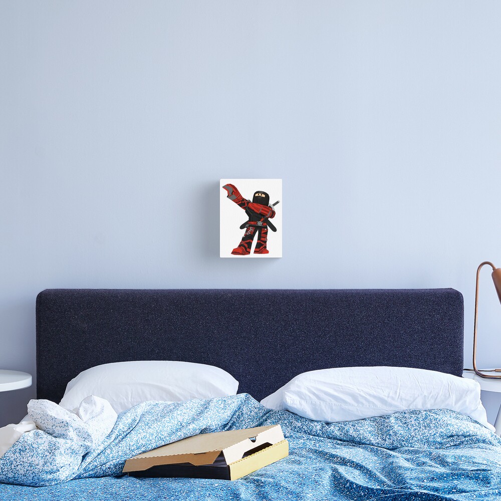 Roblox Ninja Assassin Canvas Print By Best5trading Redbubble - assassin fixed roblox