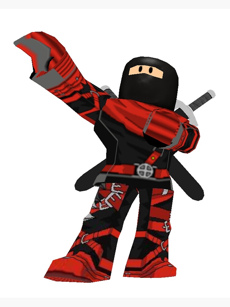 Roblox Ninja Assassin Greeting Card By Best5trading Redbubble - roblox jailbreak deadpool