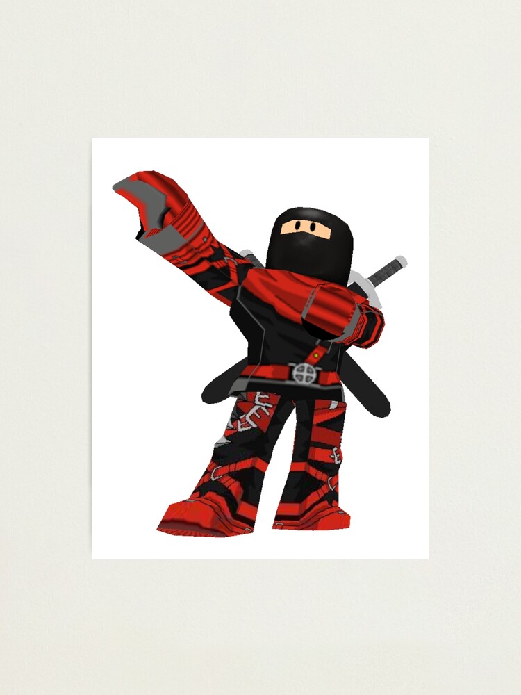 Roblox Ninja Assassin Photographic Print By Best5trading Redbubble - roblox ninja vs assassin