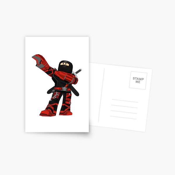 Roblox Face Avatar Smile Postcard By Best5trading Redbubble - avatar roblox deadpool