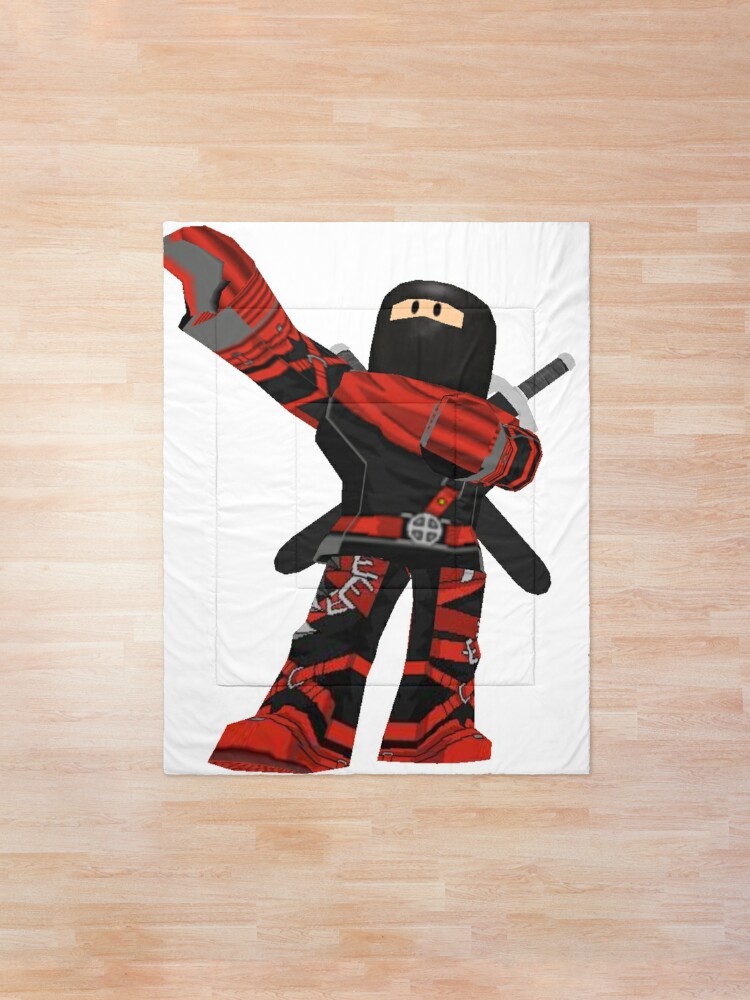 Couvre Lit Roblox Ninja Assassin Par Best5trading Redbubble - ninja rouge roblox