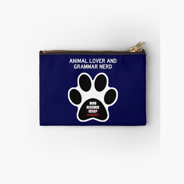 Item preview, Animal Lover and Grammar Nerd designed and sold by GloopTrekker.