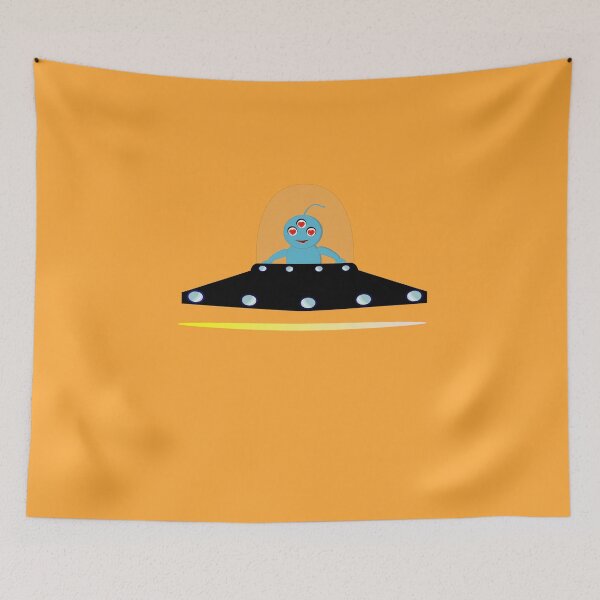 Item preview, Blue extraterrestial in love designed and sold by SmileMiau.