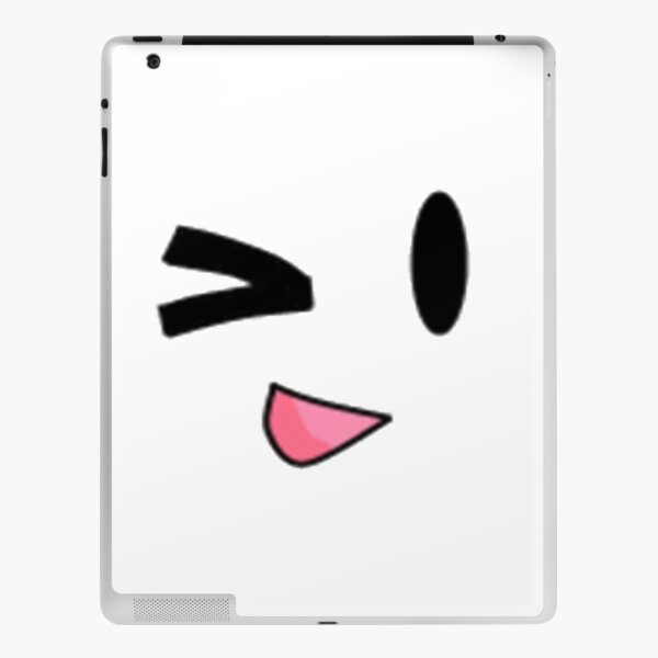 Roblox Face Avatar Smile Ipad Case Skin By Best5trading Redbubble - roblox poop emoji decal