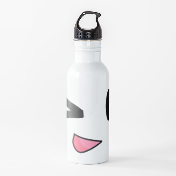 Roblox Face Avatar Smile Water Bottle By Best5trading Redbubble - roblox skinned mesh water