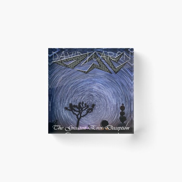 Item preview, DJC-"The Greatest Ever Deception" Album Cover designed and sold by AnubisApparel.