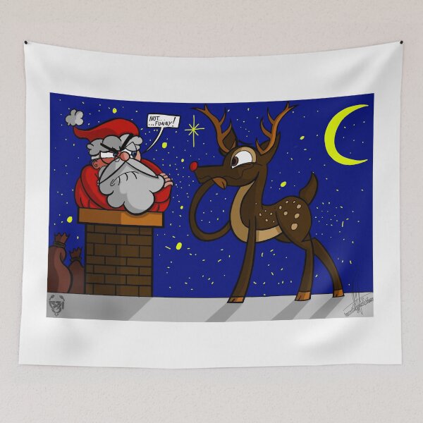 Item preview, Santa Gets Stuck! designed and sold by Cooper31.
