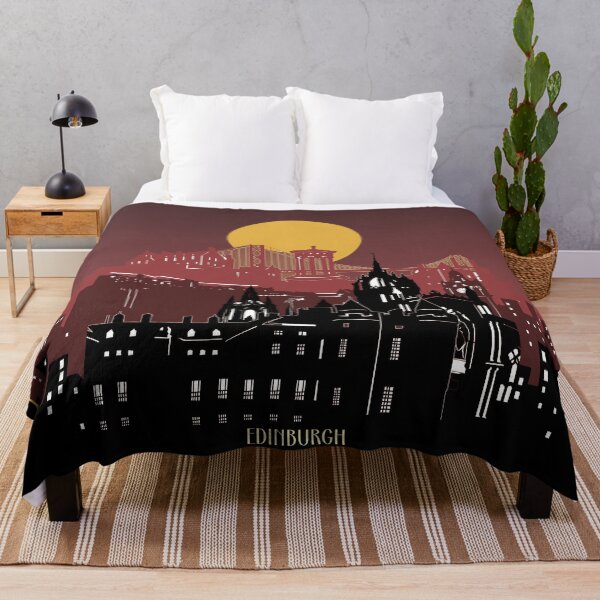 Item preview, edinburgh skyline designed and sold by BekimART2.