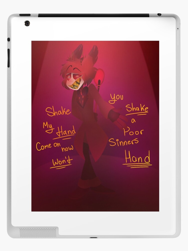 alastor hazbin hotel shirt design | iPad Case & Skin