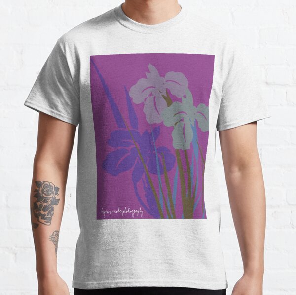 Purple Iris Trio Tokyo Classic T-Shirt